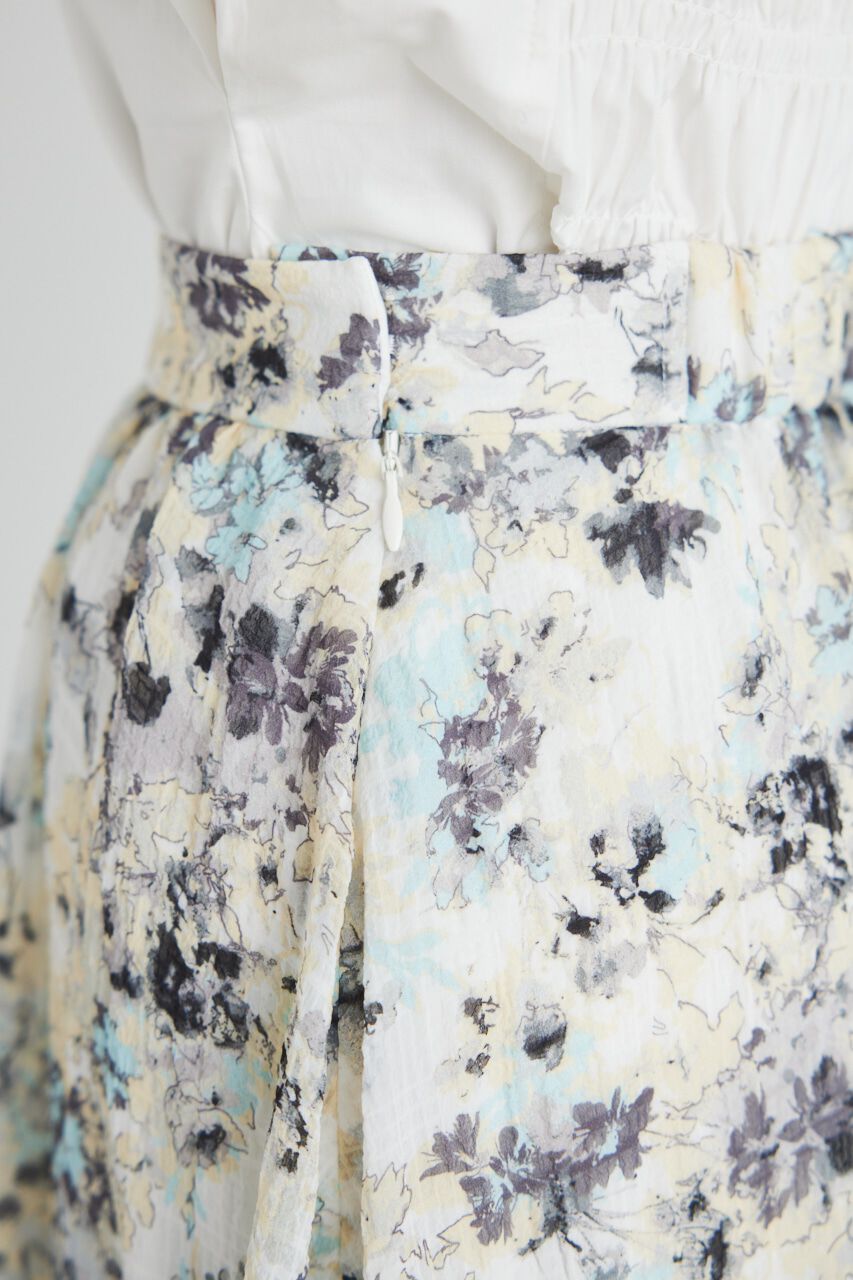 rienda「ラウンドギャザーデザインフレアSK」|スカート|