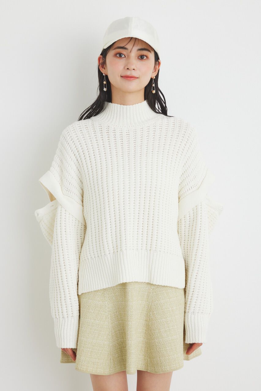 rienda「MANY WAY SLVニットTOP」|ニット・セーター|