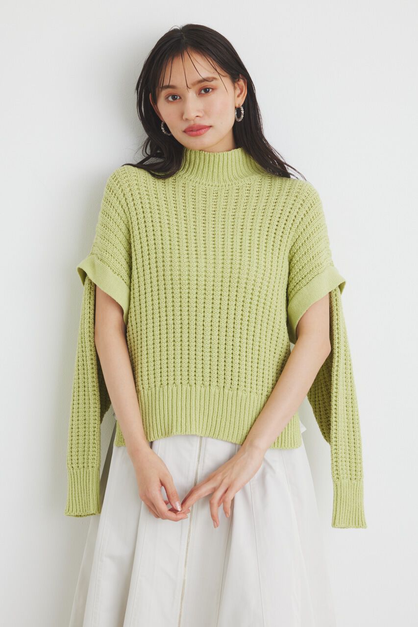 rienda「MANY WAY SLVニットTOP」|ニット・セーター|