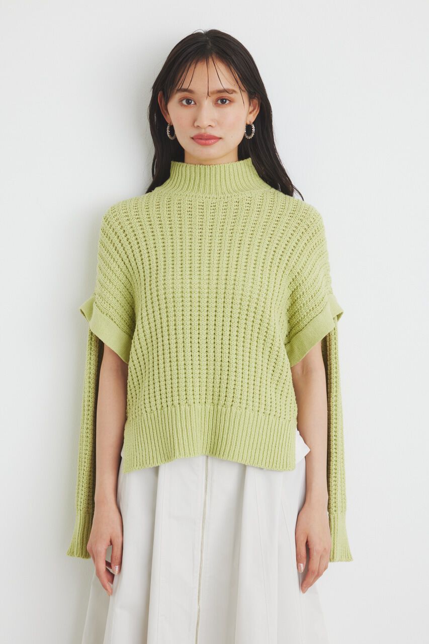 rienda「MANY WAY SLVニットTOP」|ニット・セーター|