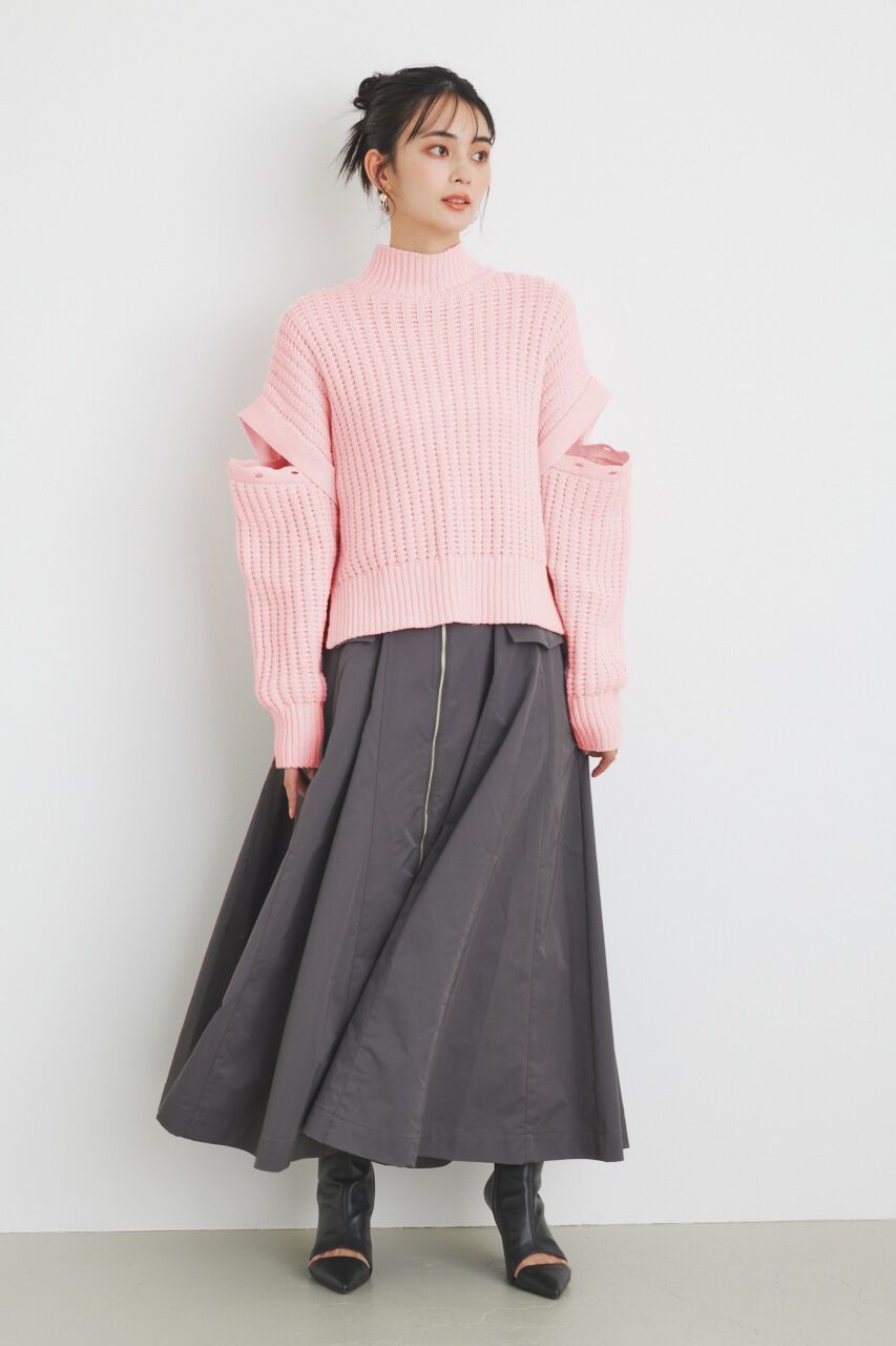 rienda「MANY WAY SLVニットTOP」|ニット・セーター|