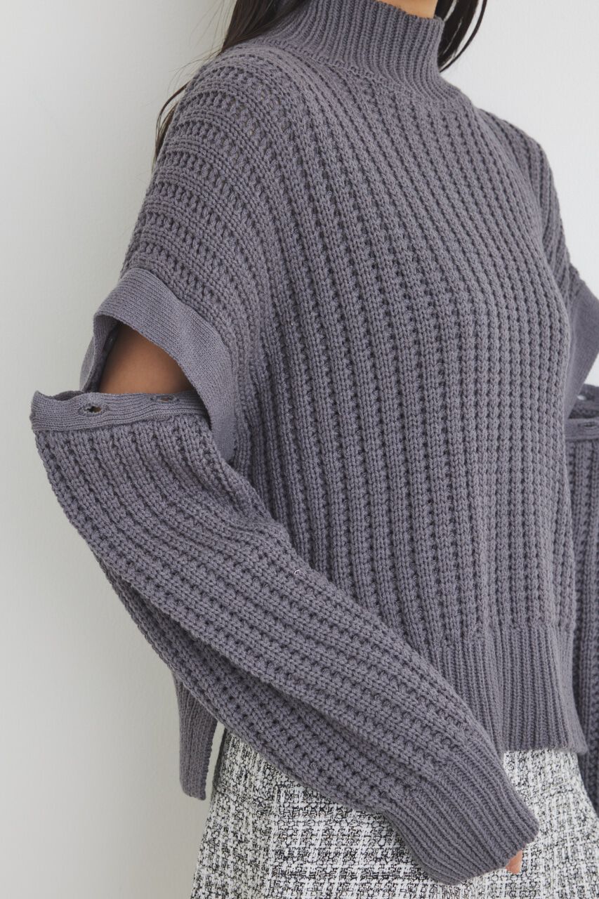 rienda「MANY WAY SLVニットTOP」|ニット・セーター|