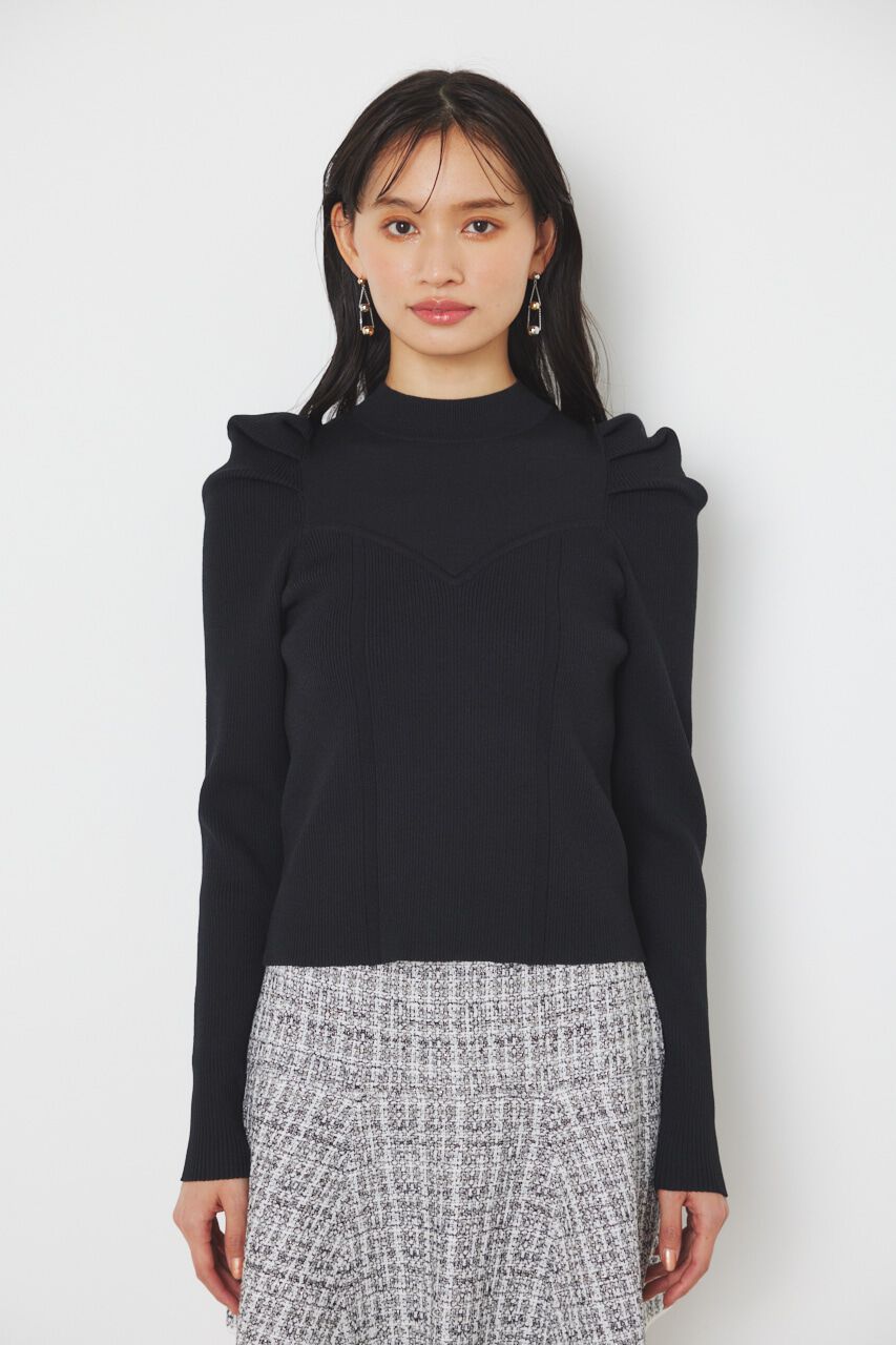rienda「ビスチェパターンKnit TOP」|ニット・セーター|