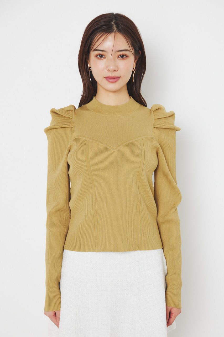 rienda「ビスチェパターンKnit TOP」|ニット・セーター|