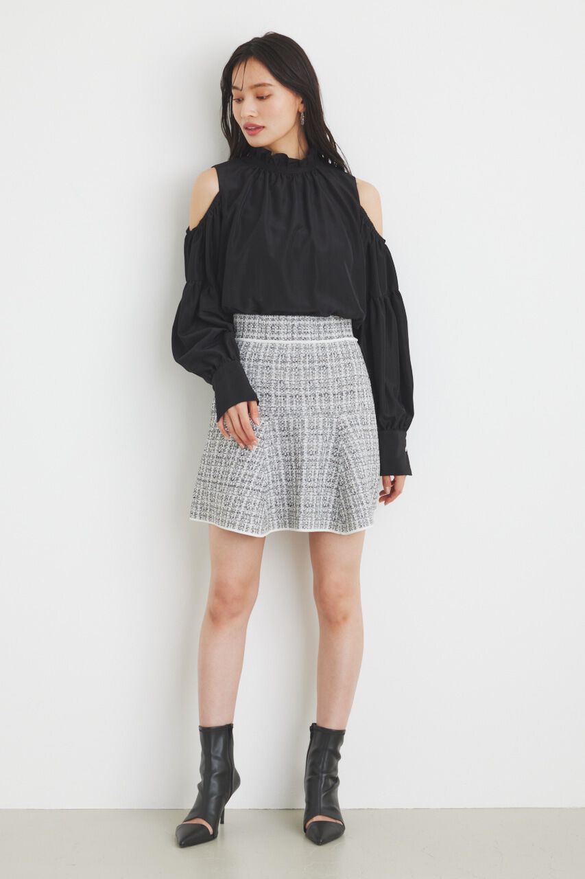 rienda「＃デュアルフラワーブラウス」|シャツ・ブラウス|