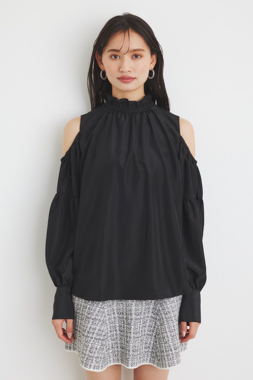 rienda「＃デュアルフラワーブラウス」|シャツ・ブラウス|