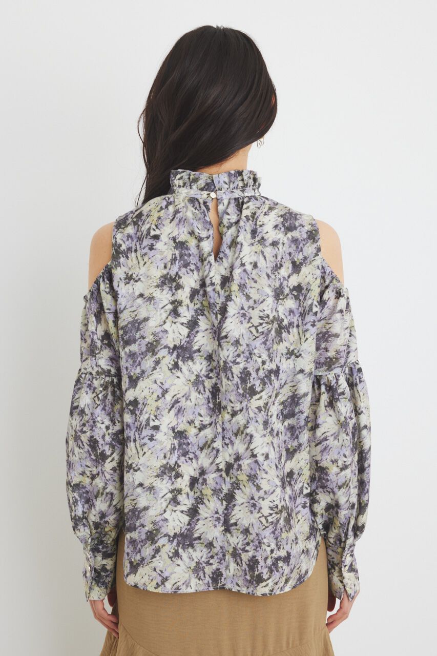 rienda「＃デュアルフラワーブラウス」|シャツ・ブラウス|