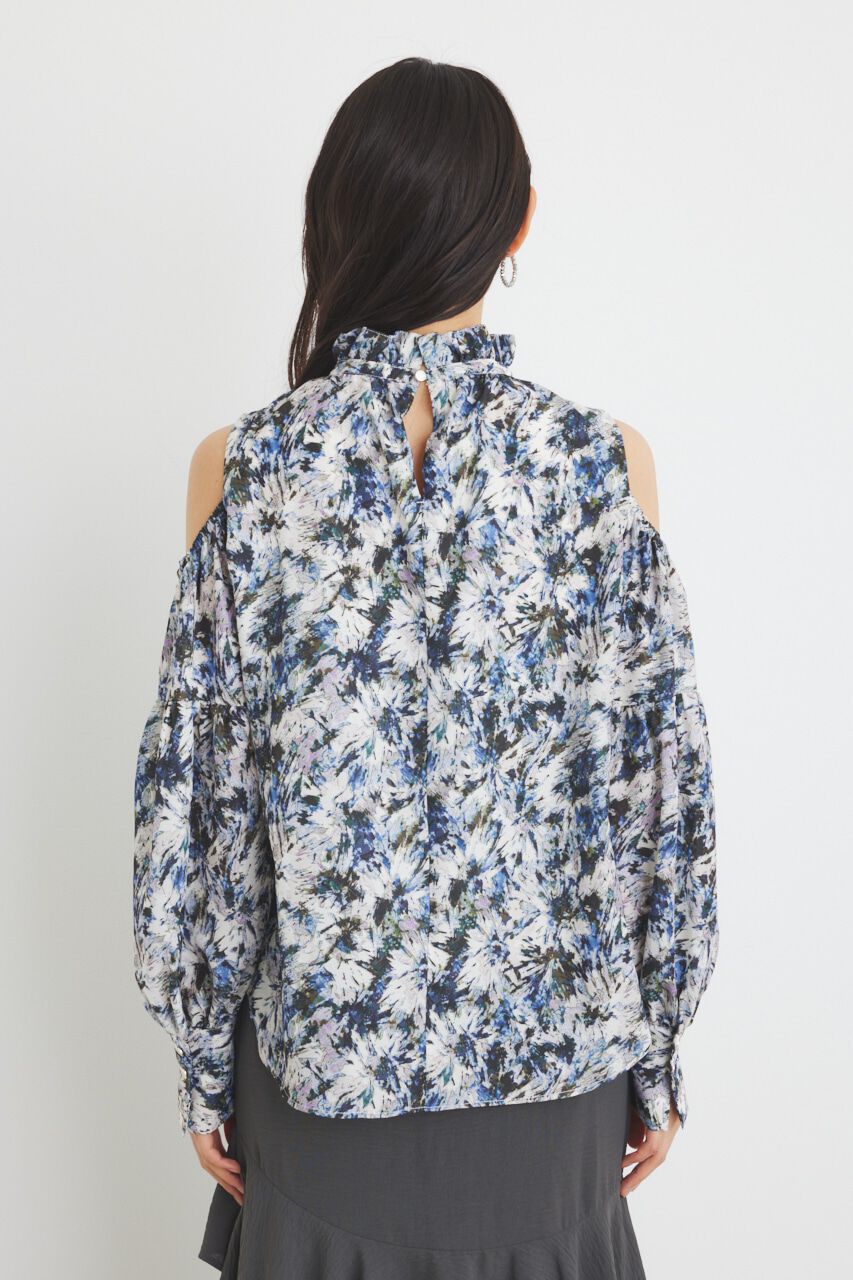 rienda「＃デュアルフラワーブラウス」|シャツ・ブラウス|