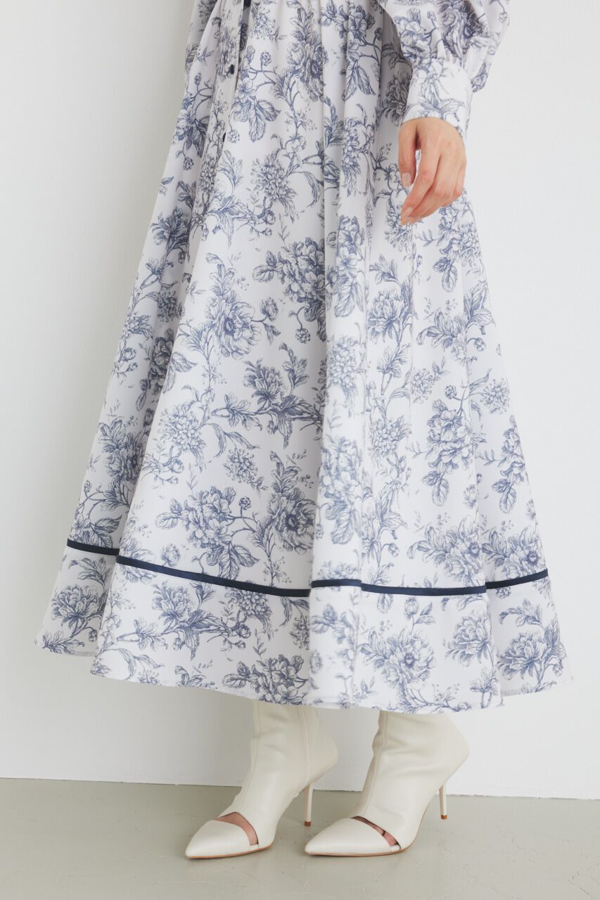 rienda「パイピングデザインフレアOP」|ワンピース|