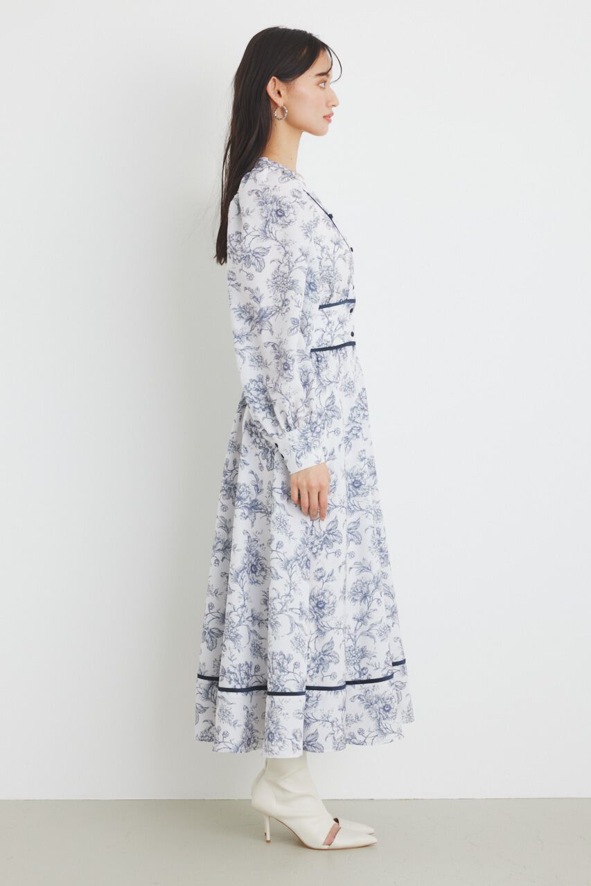 rienda「パイピングデザインフレアOP」|ワンピース|