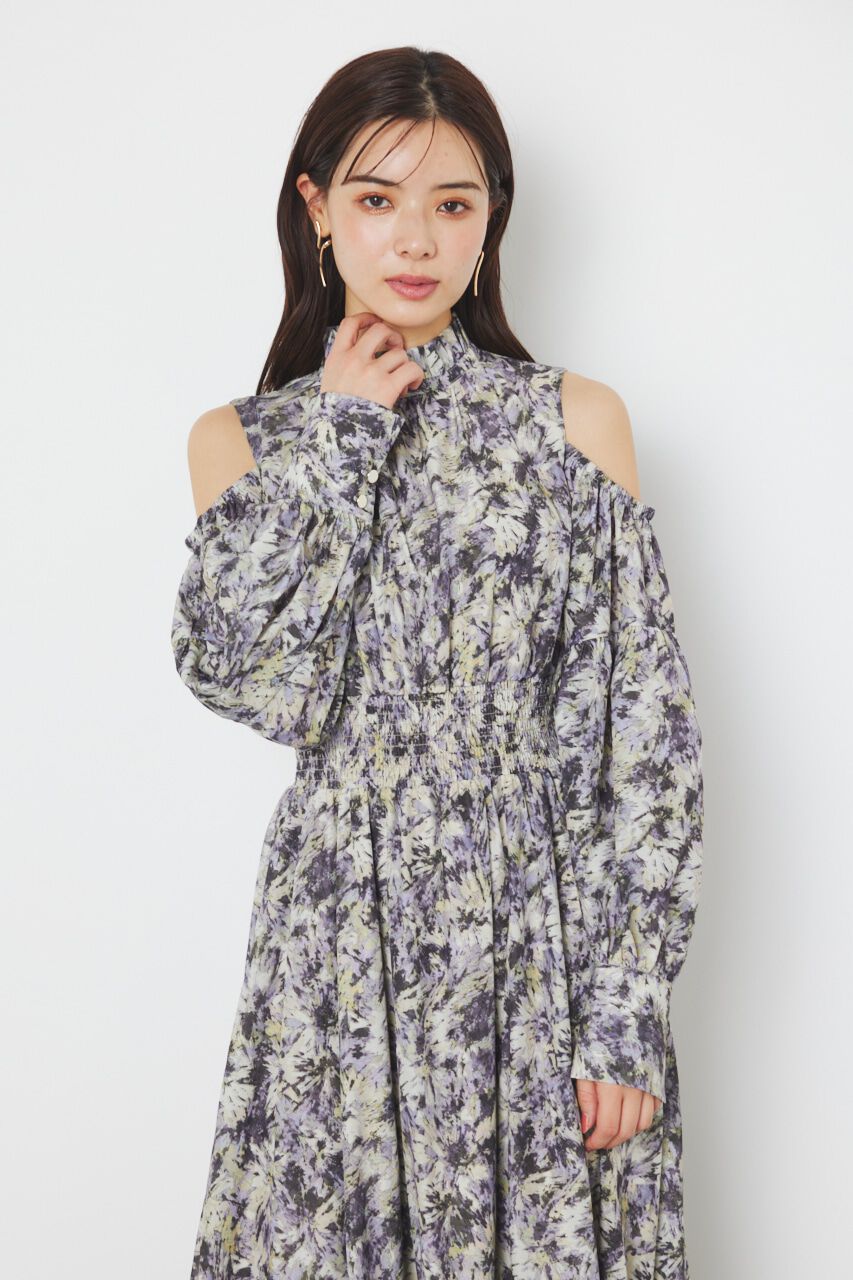 rienda「＃デュアルフラワーワンピース」|ワンピース|