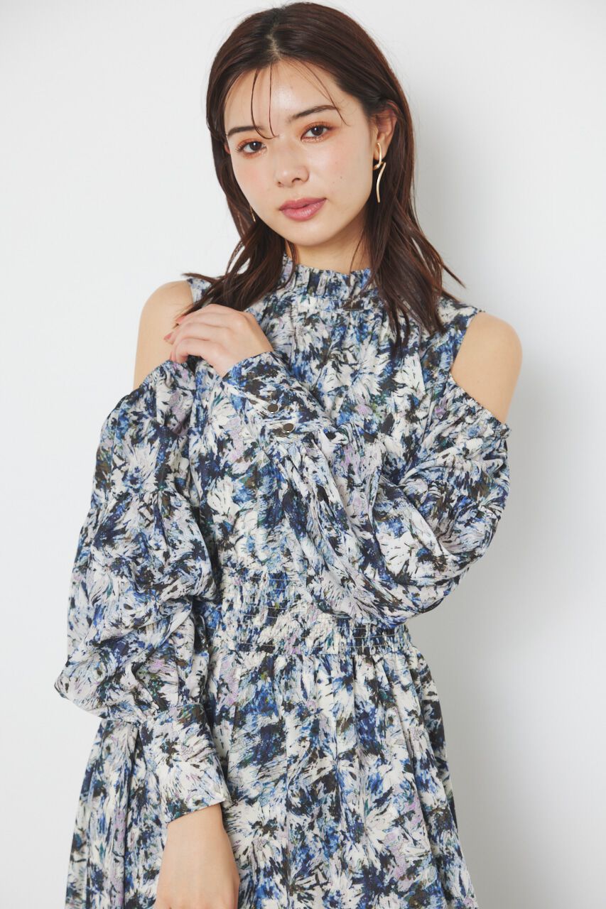 rienda「＃デュアルフラワーワンピース」|ワンピース|