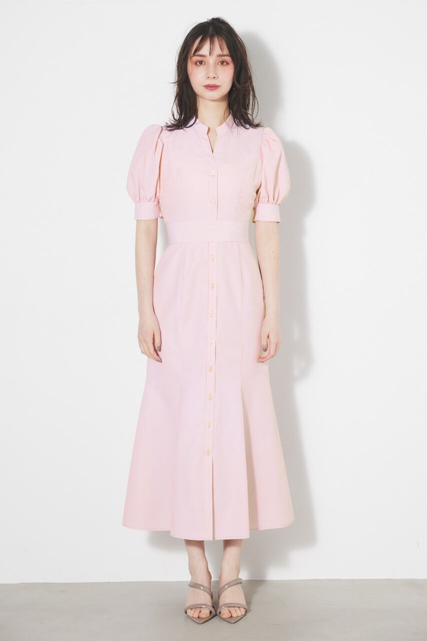 rienda「バックフリルオープンマーメイドOP」|ワンピース|