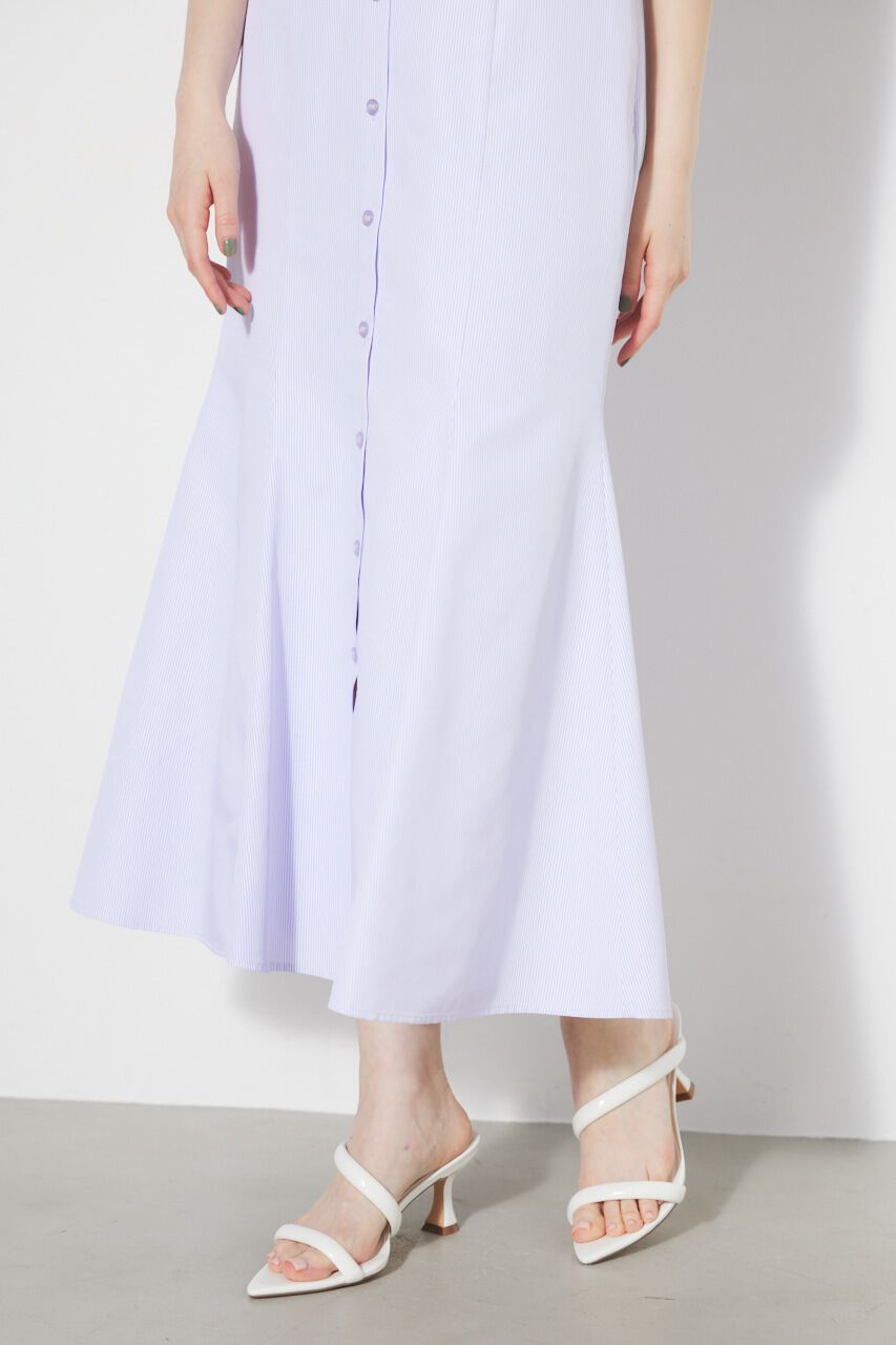 rienda「バックフリルオープンマーメイドOP」|ワンピース|