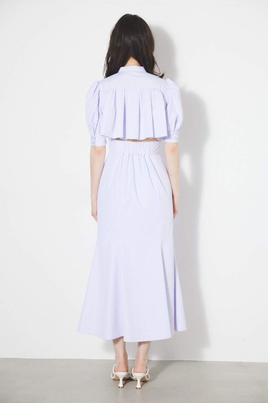 rienda「バックフリルオープンマーメイドOP」|ワンピース|