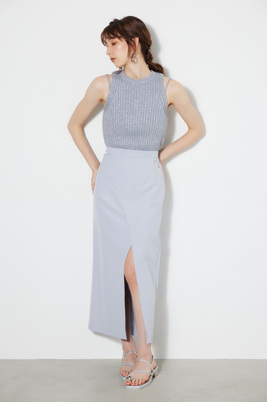 rienda「ラップスリムタイJ/W SK」|スカート|