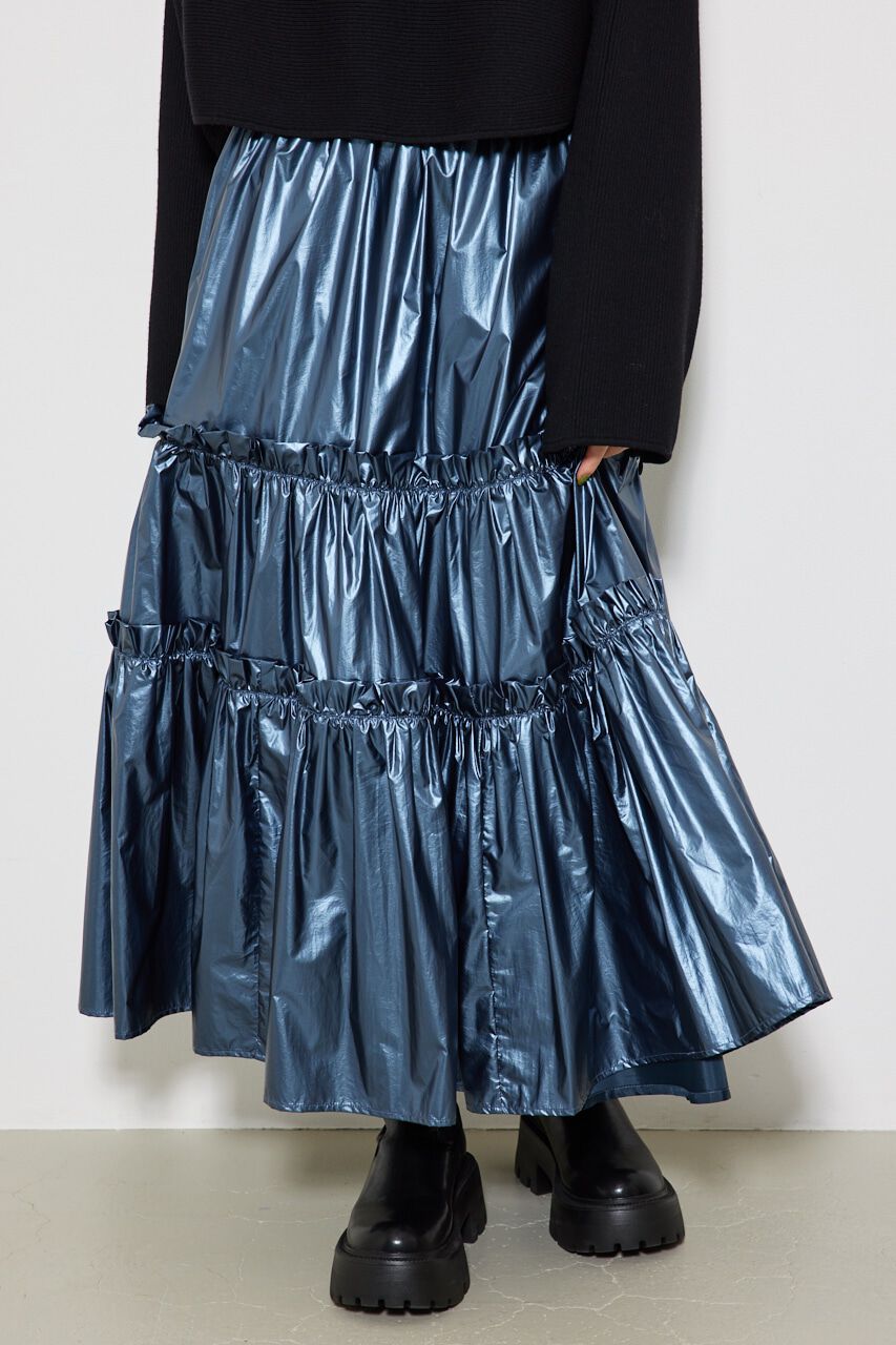 rienda「シャイニーティアードJ/W SK」|スカート|