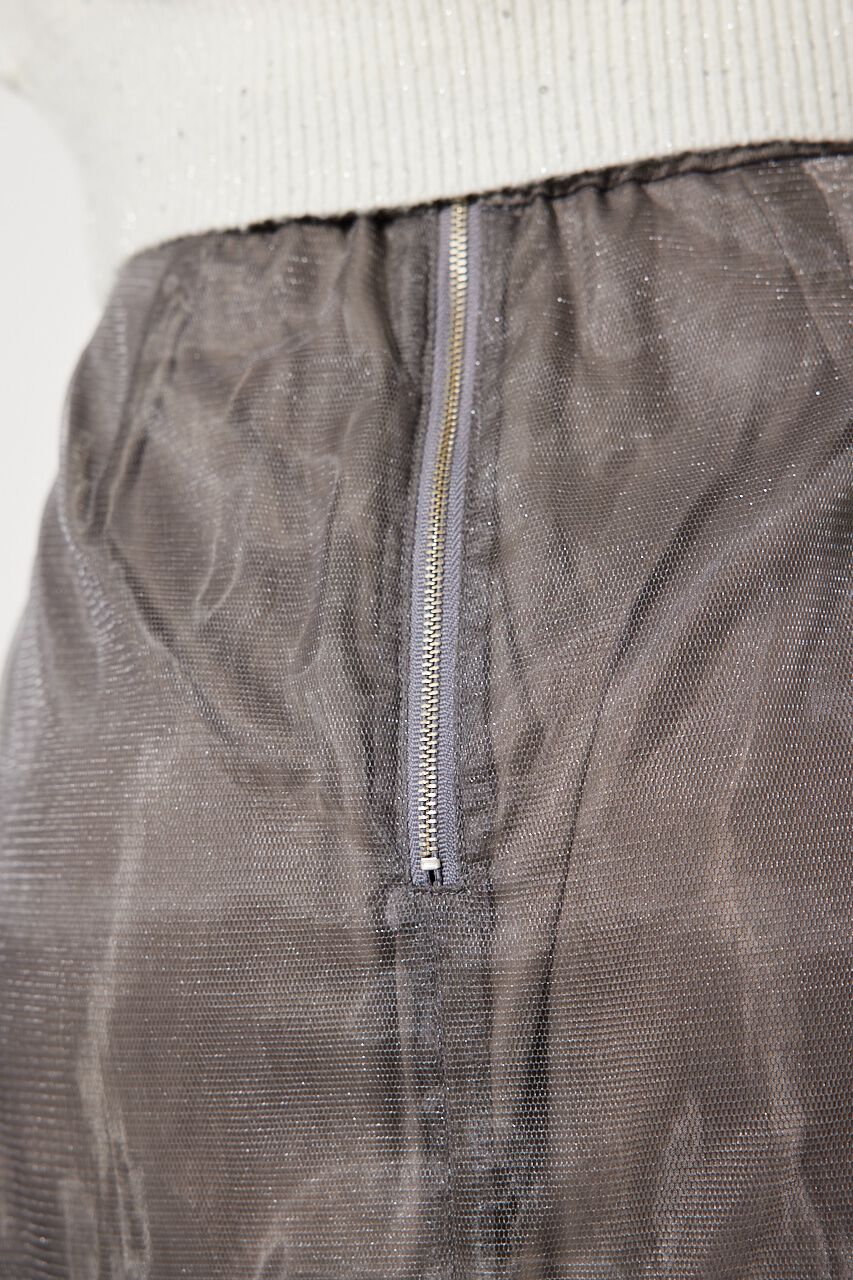 rienda「ティアードチュールJ/WマーメイドSK」|スカート|