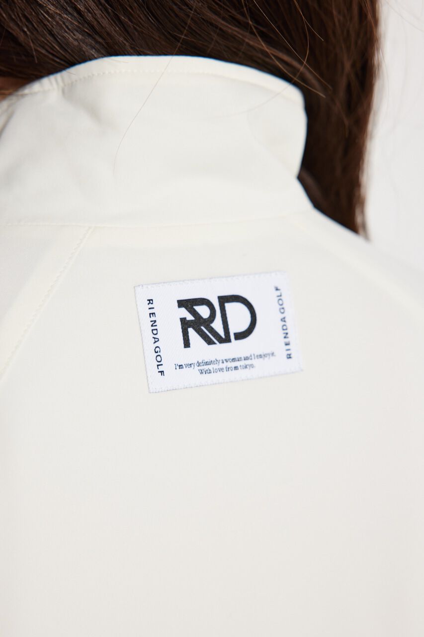 rienda「ハーフジップライトブルゾン」|ブルゾン・スタジャン|