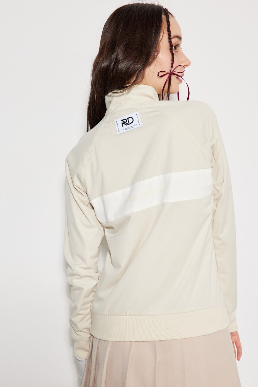 rienda「ハーフジップライトブルゾン」|ブルゾン・スタジャン|