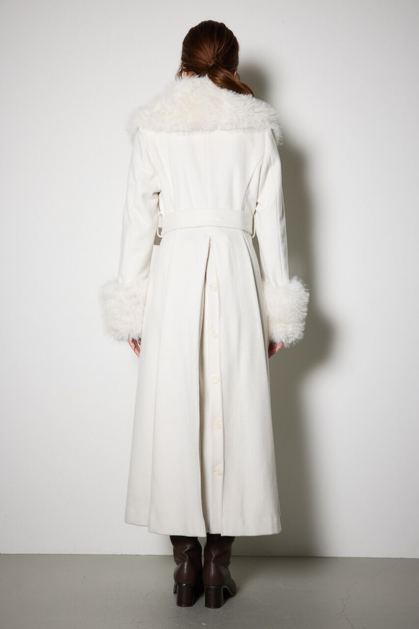 rienda「ウールMIXクラッシィドレスコート」|その他|