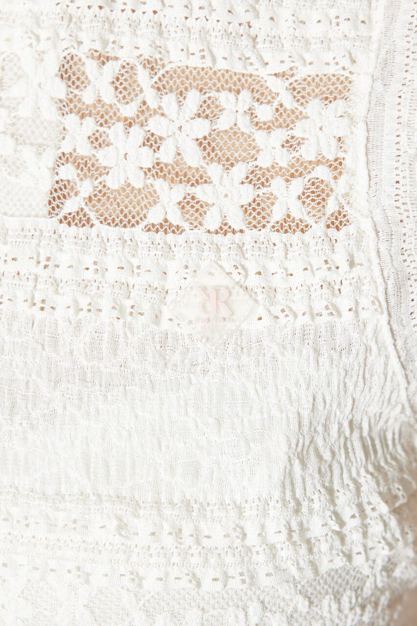 rienda「カットレーストップス」|Tシャツ・カットソー|