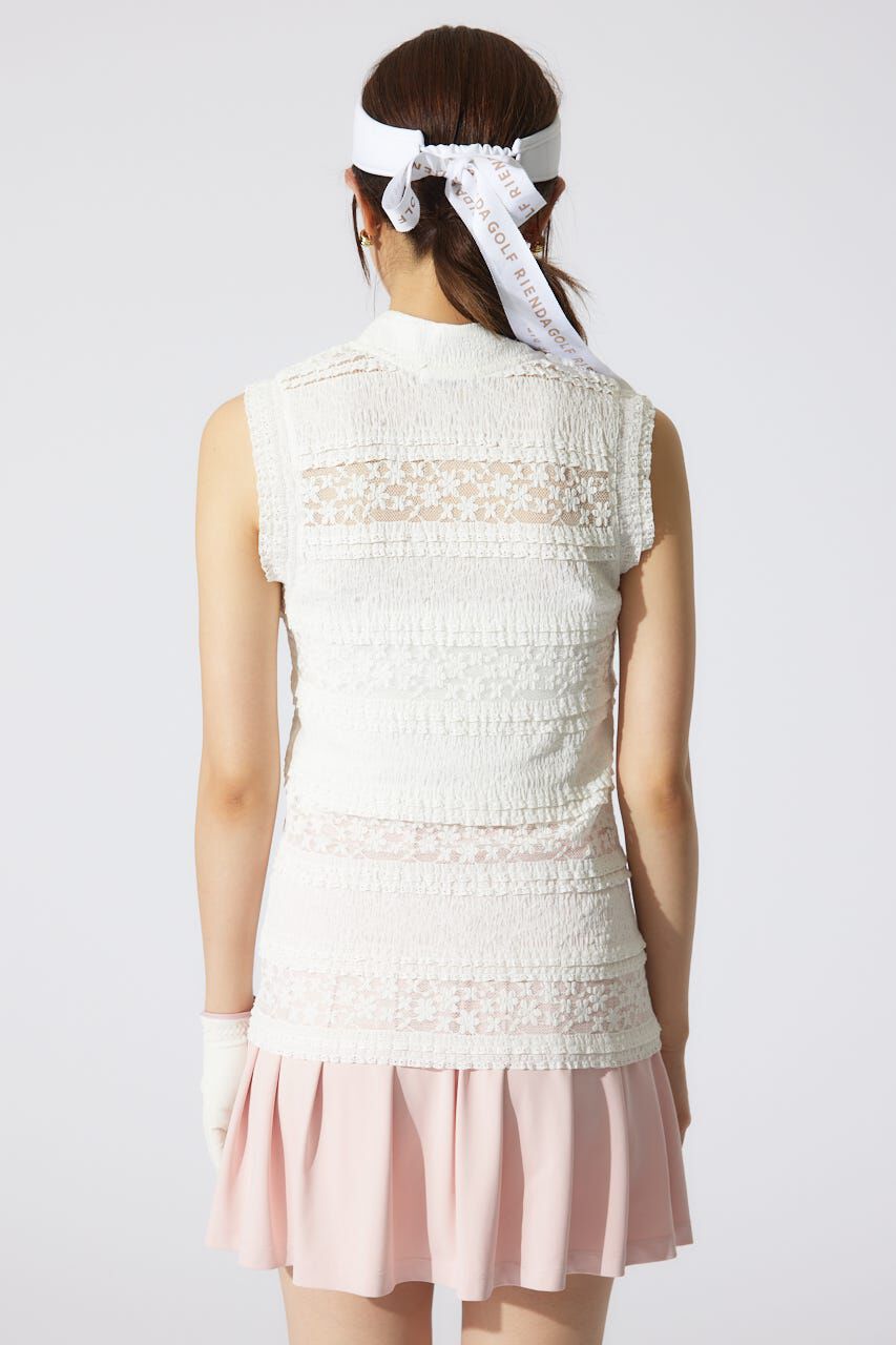 rienda「カットレーストップス」|Tシャツ・カットソー|