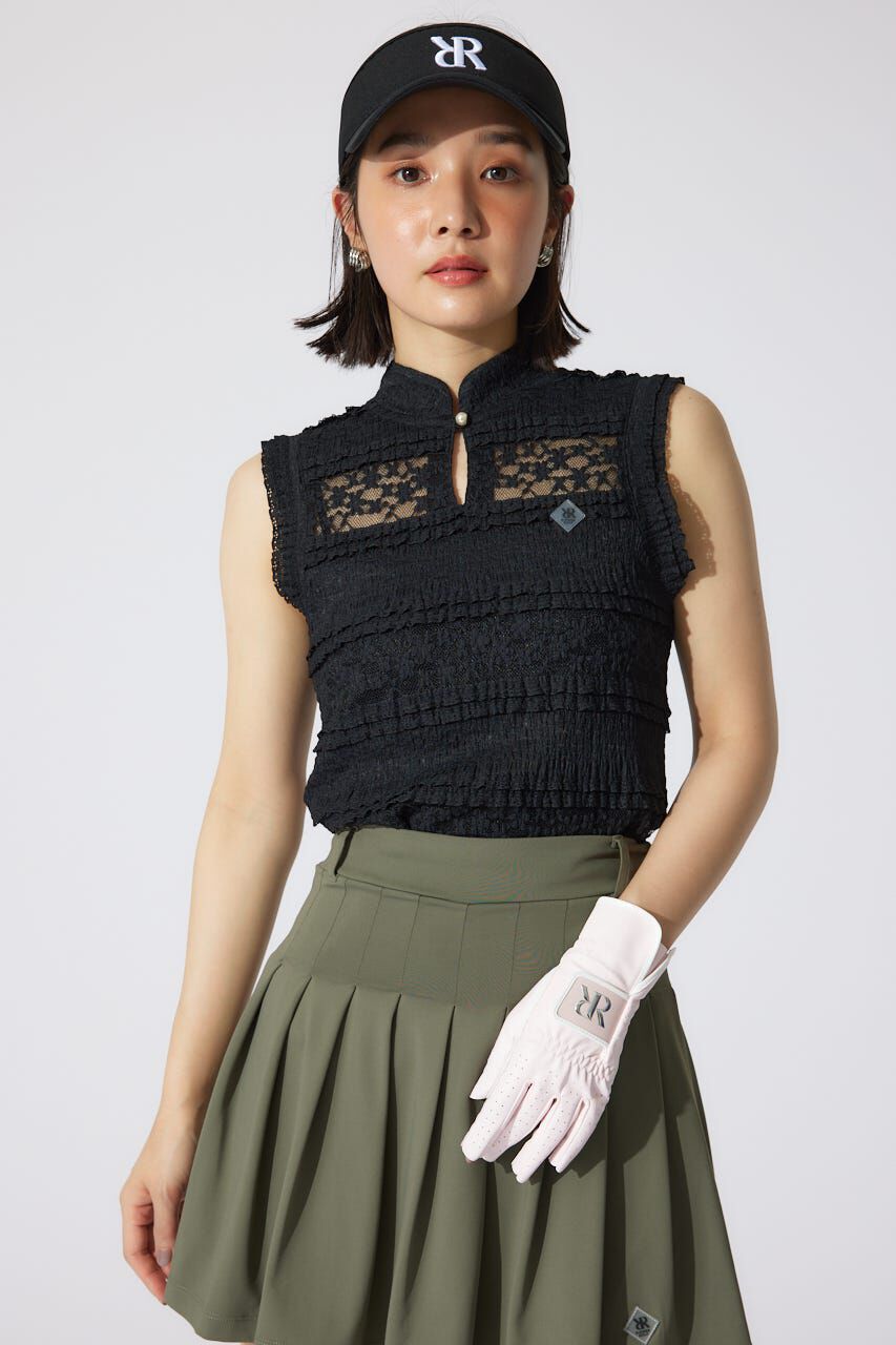 rienda「カットレーストップス」|Tシャツ・カットソー|