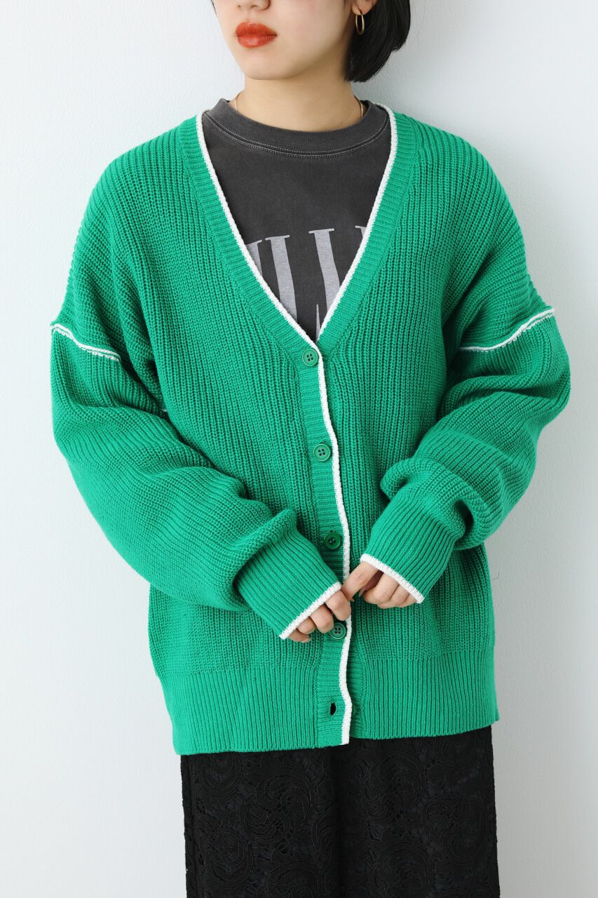 RODEO CROWNS「ラインニットカーディガン」|カーディガン|