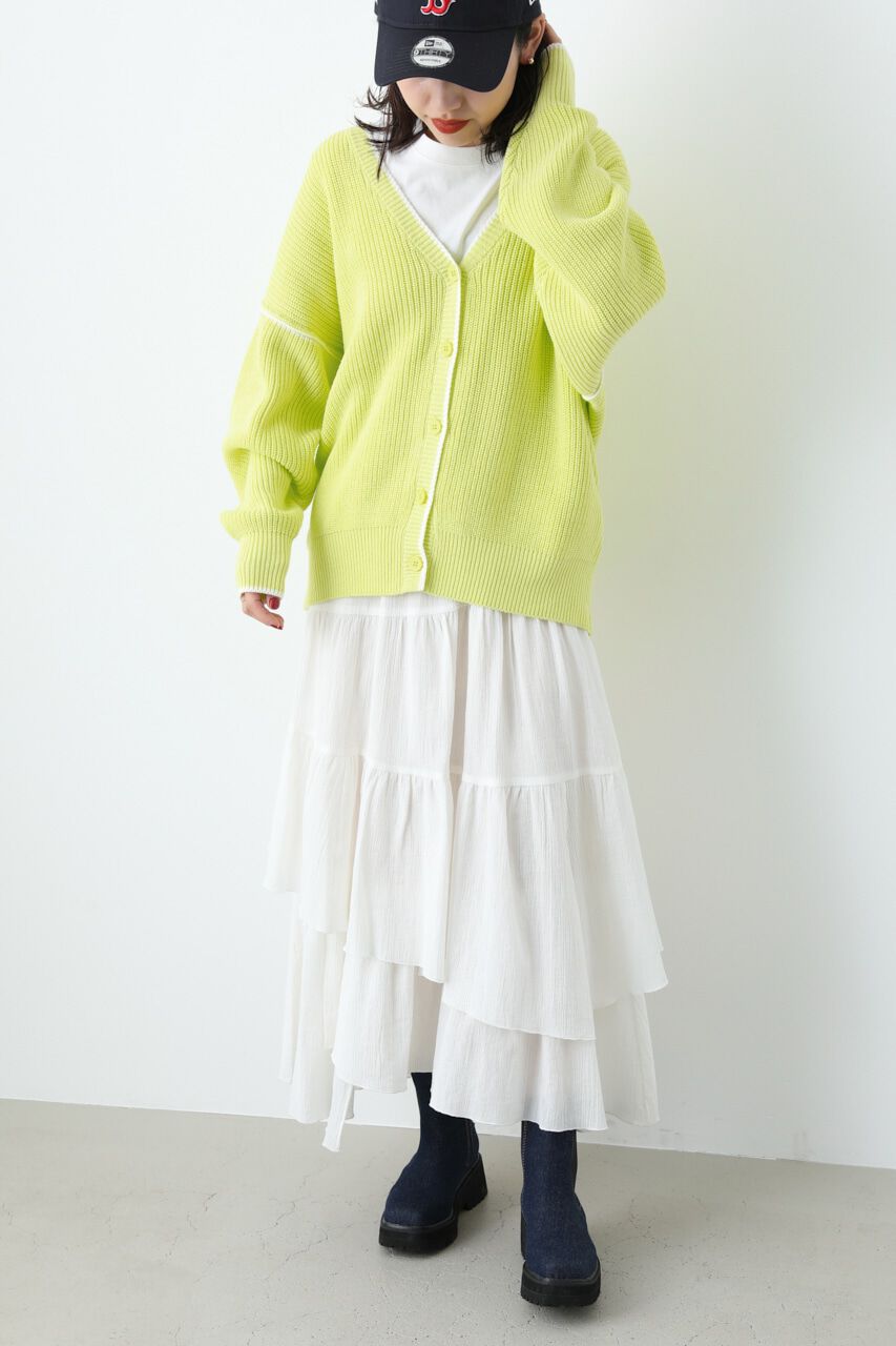 RODEO CROWNS「ラインニットカーディガン」|カーディガン|