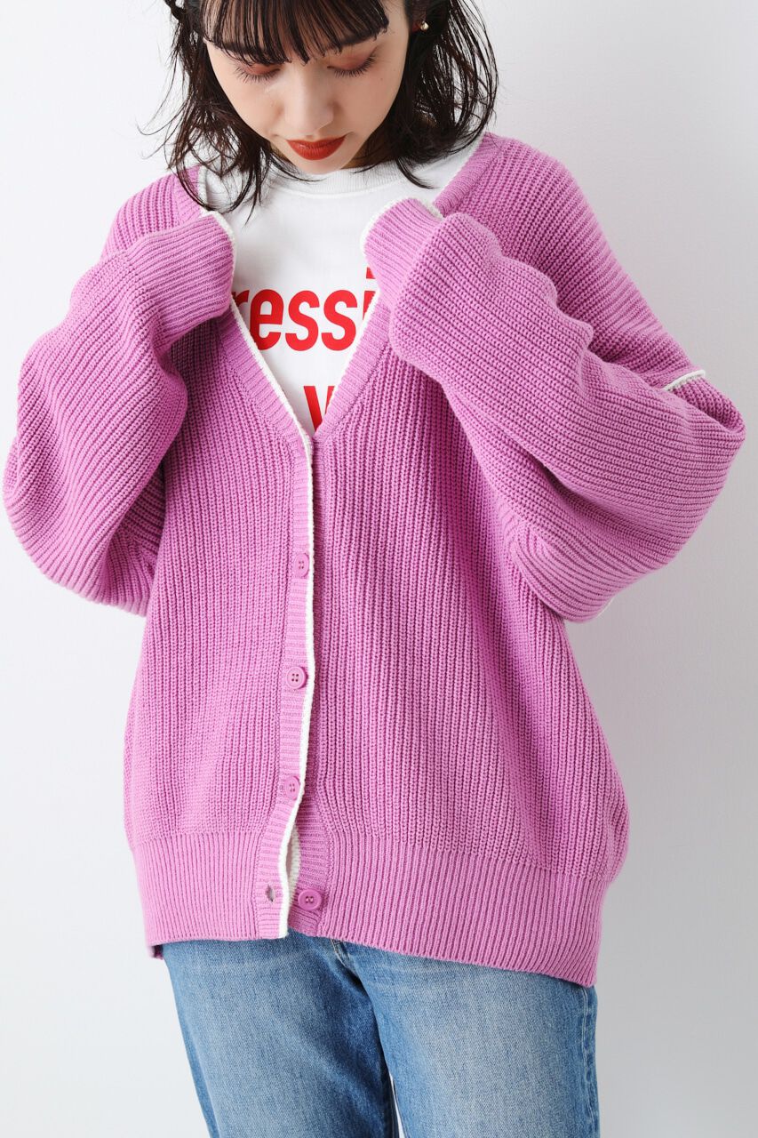 RODEO CROWNS「ラインニットカーディガン」|カーディガン|