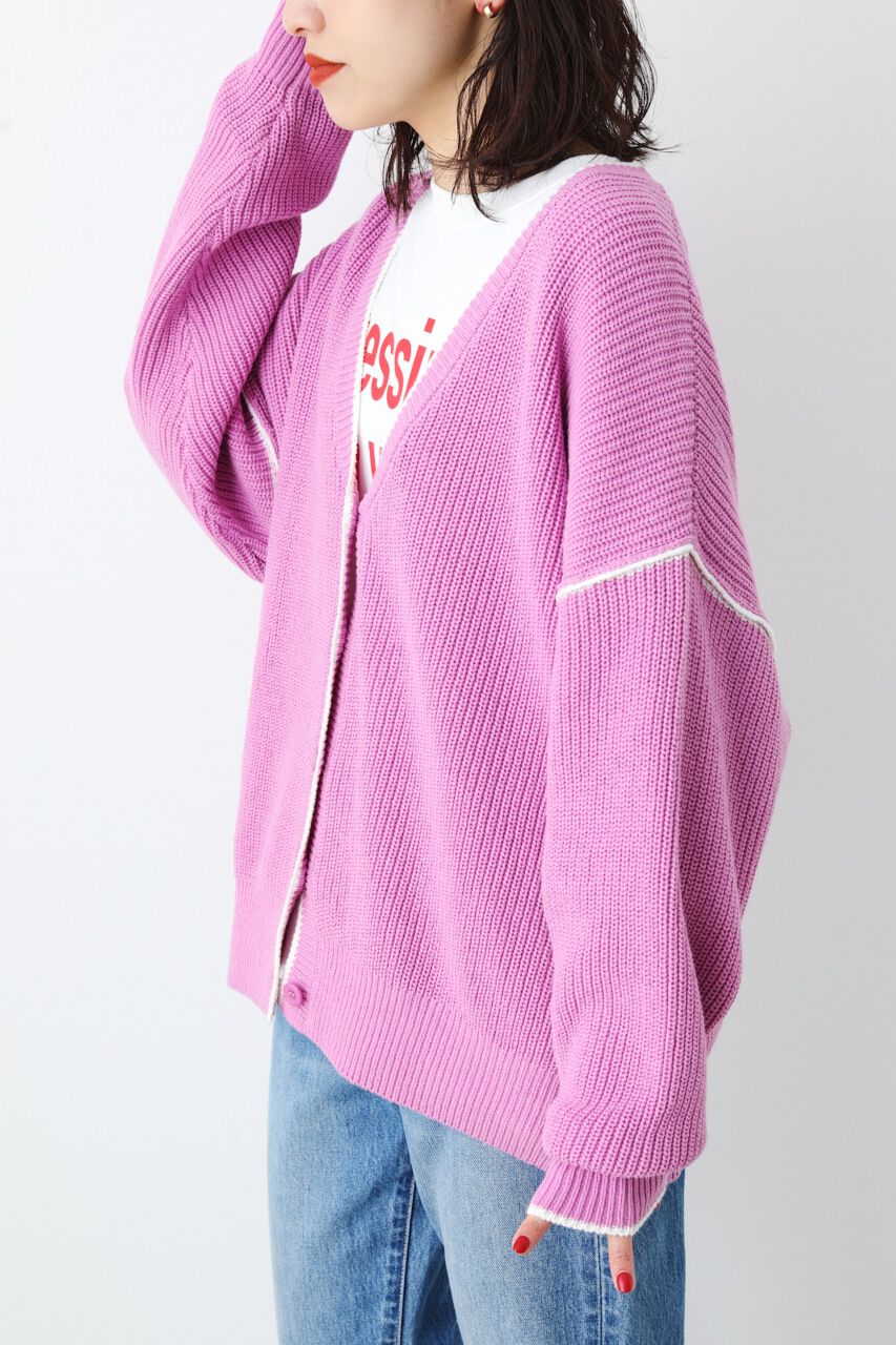 RODEO CROWNS「ラインニットカーディガン」|カーディガン|