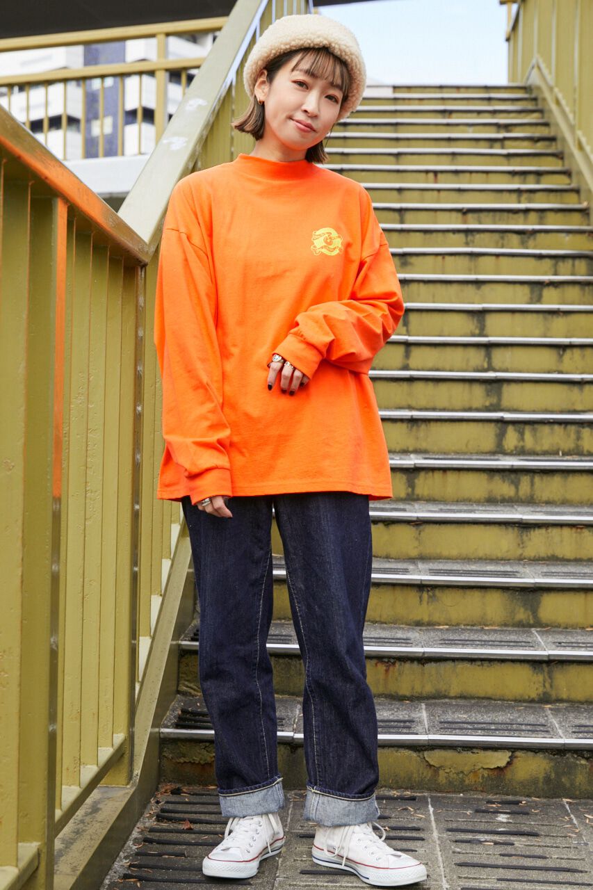 RODEO CROWNS「（WEB限定）ボトルネックL/S Tシャツ」|Tシャツ・カットソー|