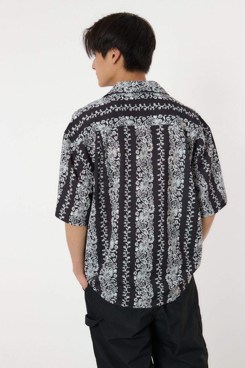 RODEO CROWNS「bandana-stripe shirt」|シャツ・ブラウス|