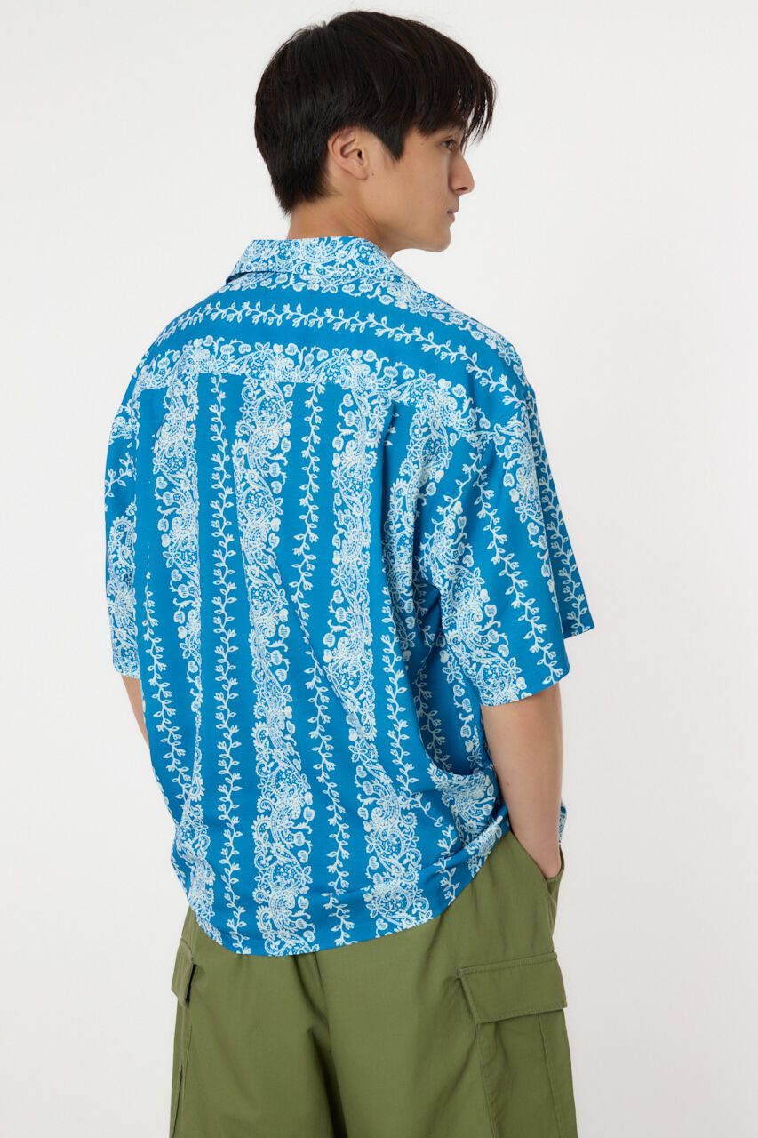 RODEO CROWNS「bandana-stripe shirt」|シャツ・ブラウス|