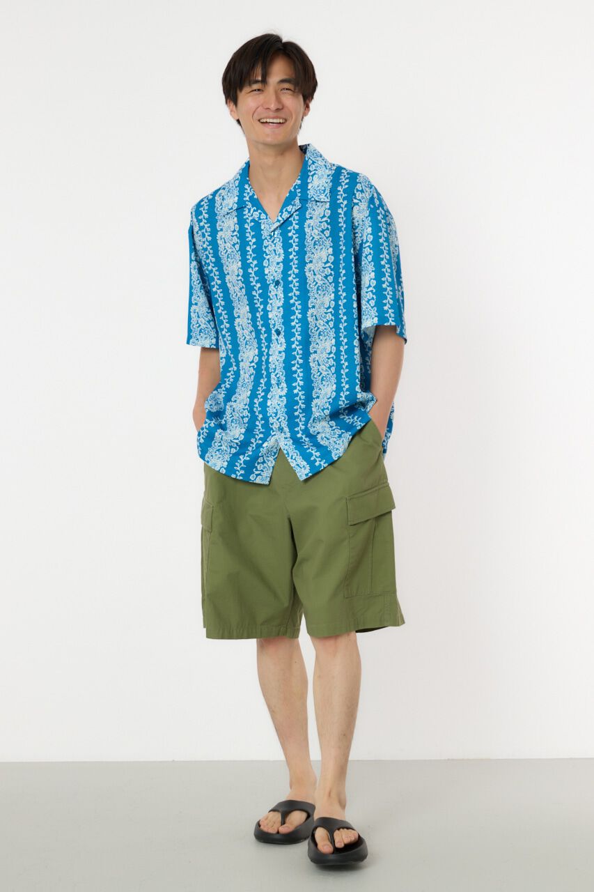 RODEO CROWNS「bandana-stripe shirt」|シャツ・ブラウス|