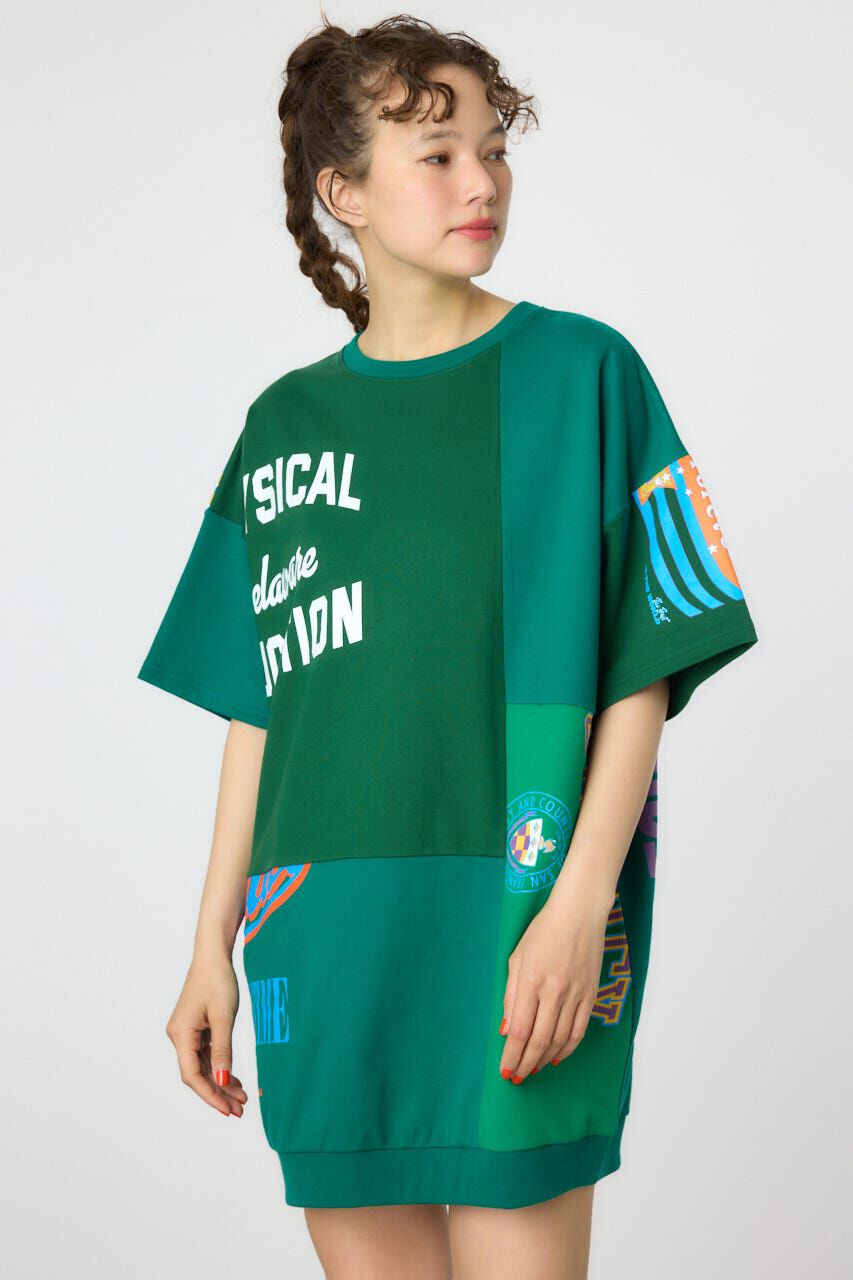 RODEO CROWNS「カスタムリメイクBYワンピース」|ワンピース|柄GRN5