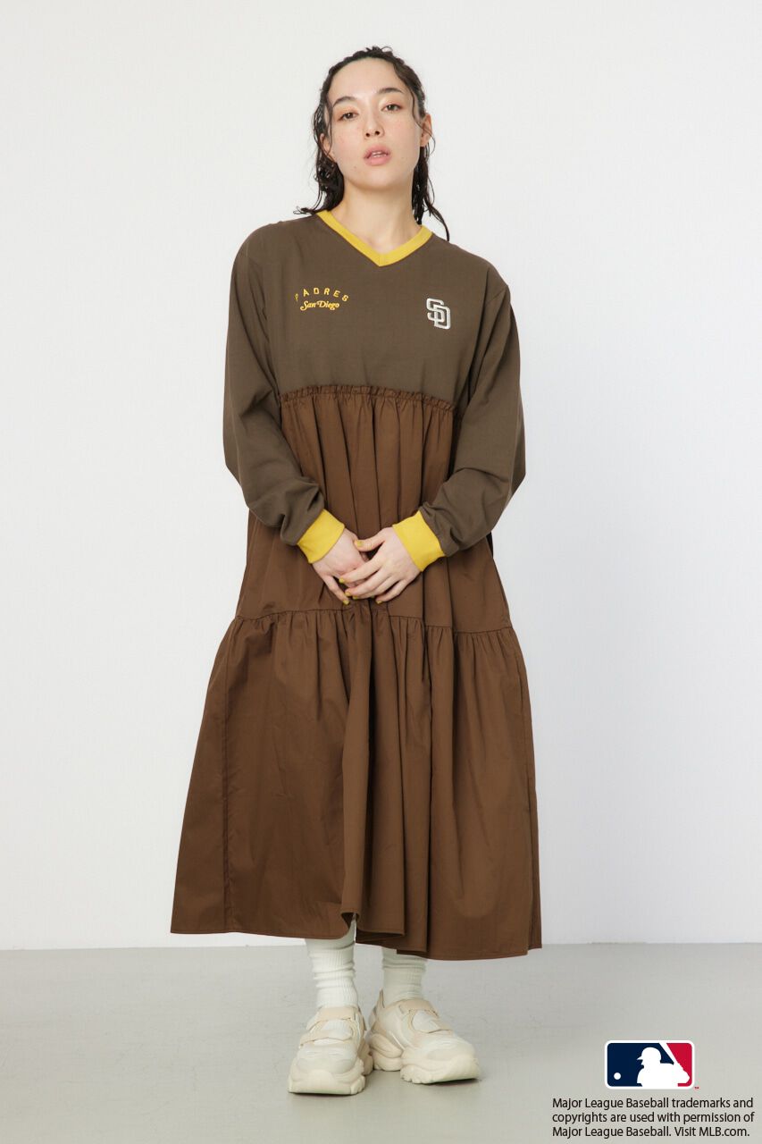 RODEO CROWNS「MLBドッキングワンピース」|ワンピース|BRN