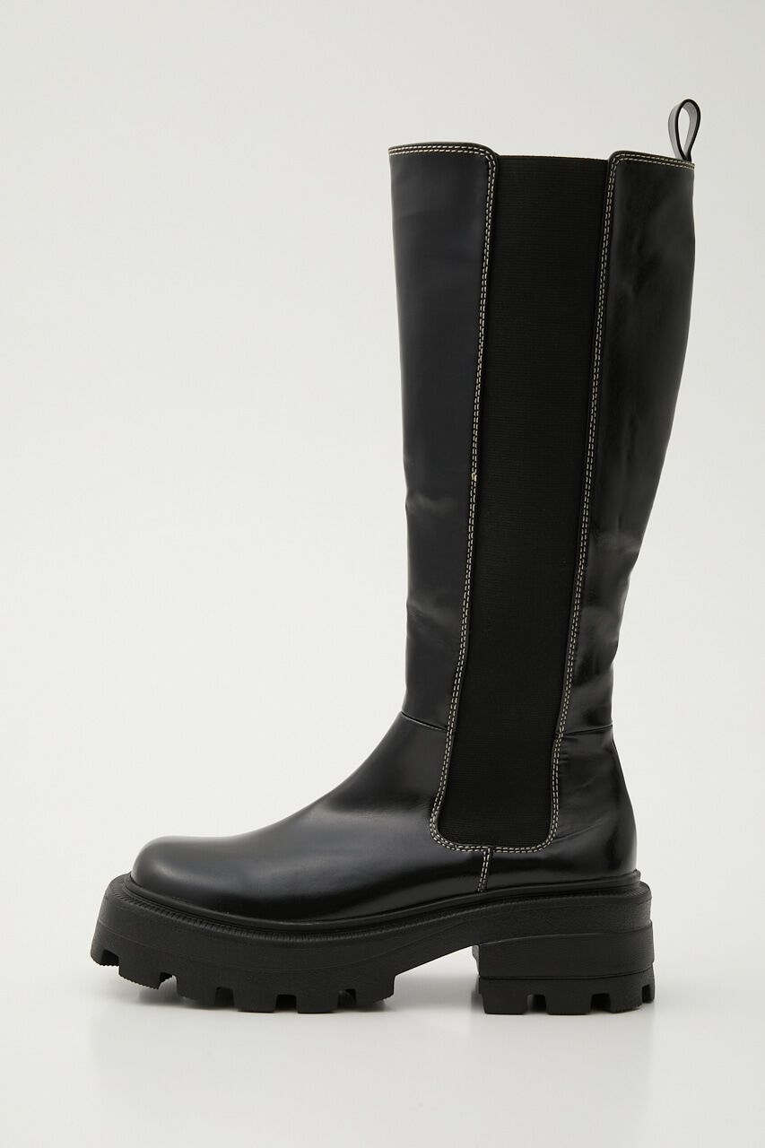 SLY「STITCH SIDE GORE KNEE ブーツ」|その他|M/BLK7