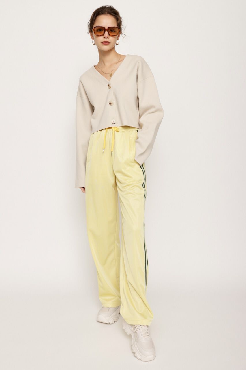 SLY「MILANO RIB CROP カーディガン」|カーディガン|