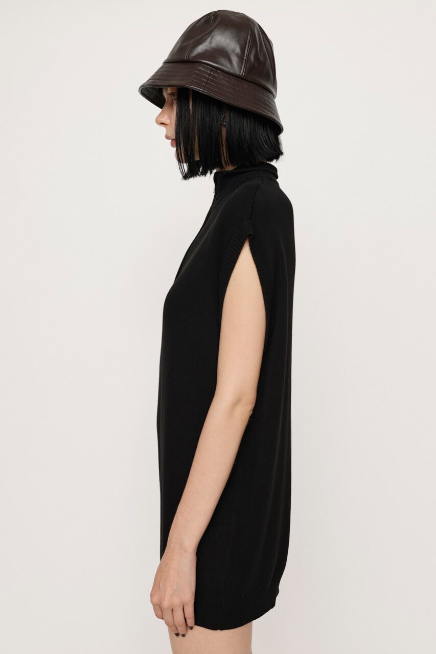 SLY「ZIP UP JACQUARD チュニック」|ニット・セーター|