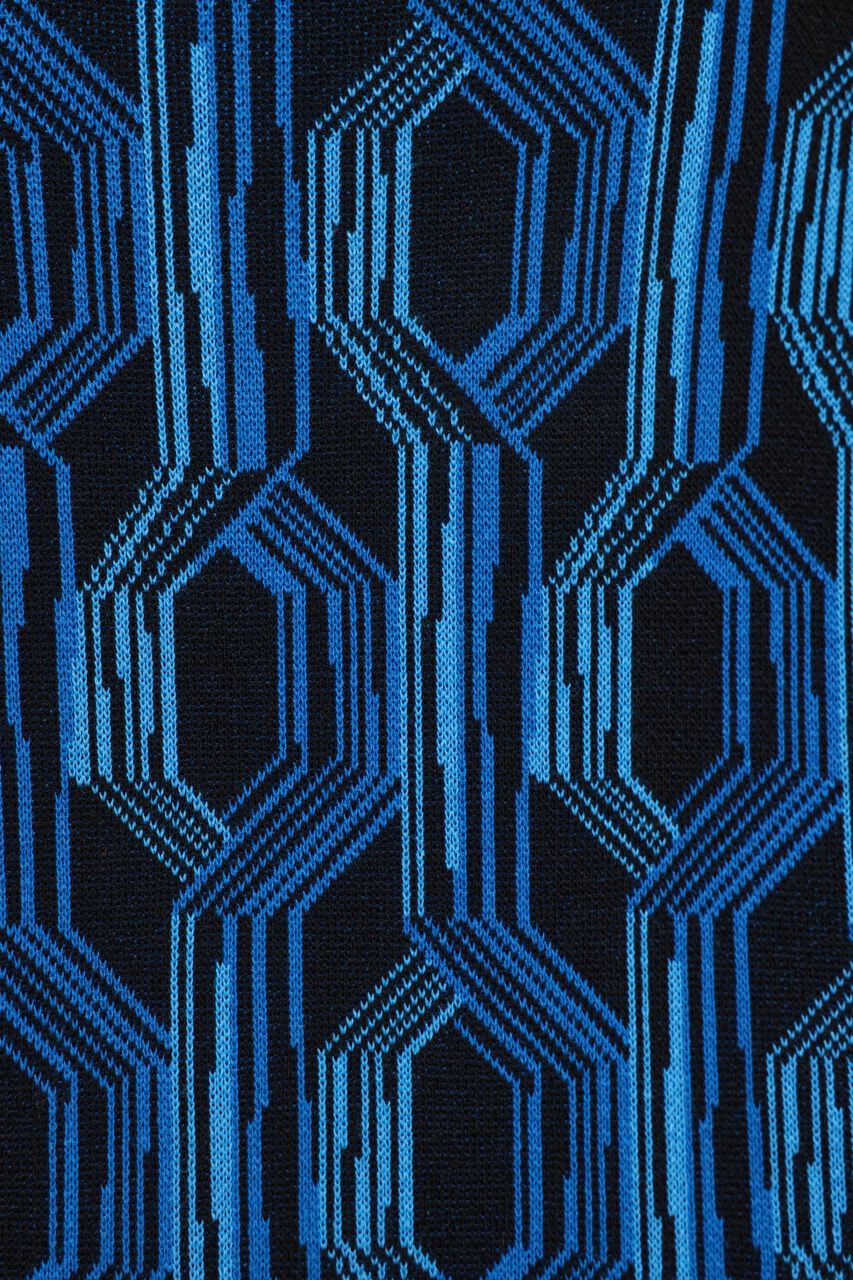 SLY「ZIP UP JACQUARD チュニック」|ニット・セーター|