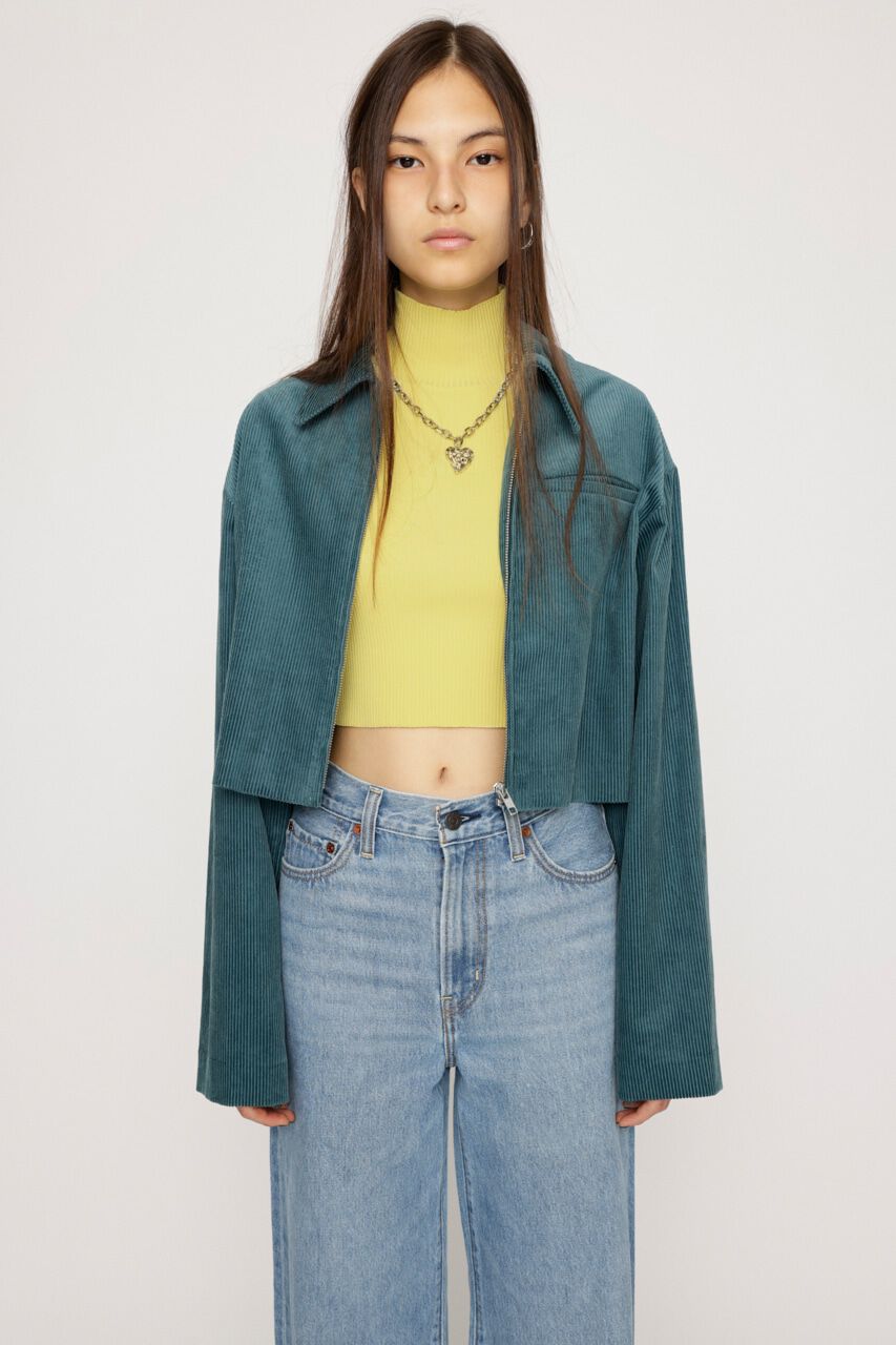 SLY「CORDUROY CROPPED ZIP ジャケット」|その他|TQ