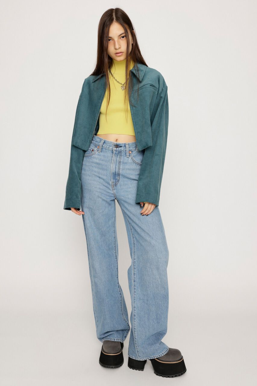 SLY「CORDUROY CROPPED ZIP ジャケット」|その他|