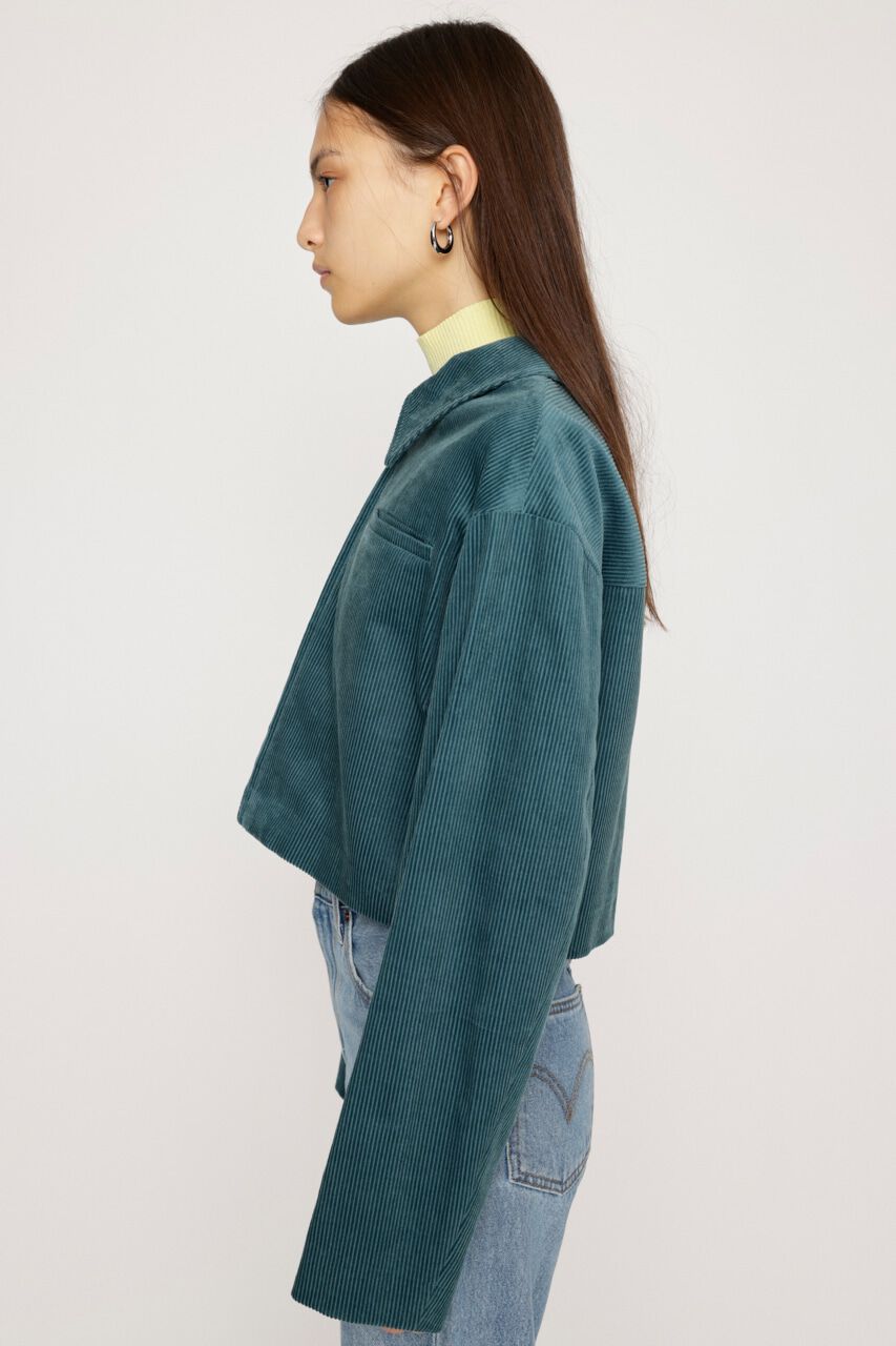 SLY「CORDUROY CROPPED ZIP ジャケット」|その他|
