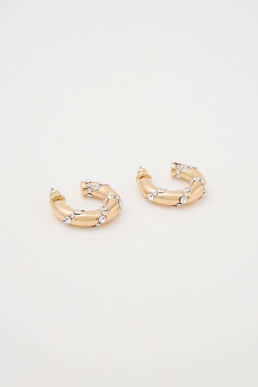 SLY「BIJOU HOOP ピアス」|ピアス|
