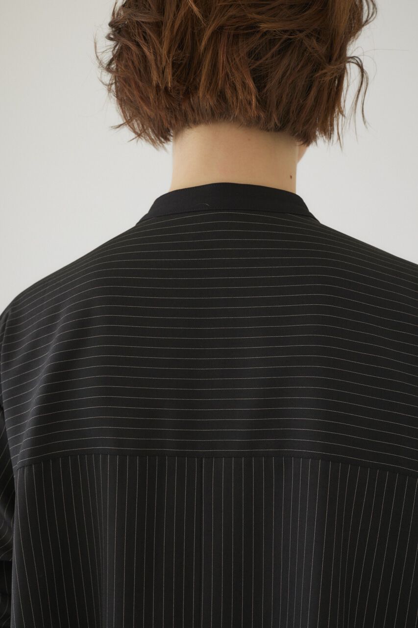 RIM.ARK 「Stripe shirt OP」|ワンピース|
