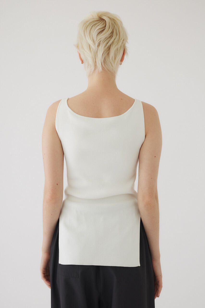 RIM.ARK 「Oval line padset tank」|タンクトップ|