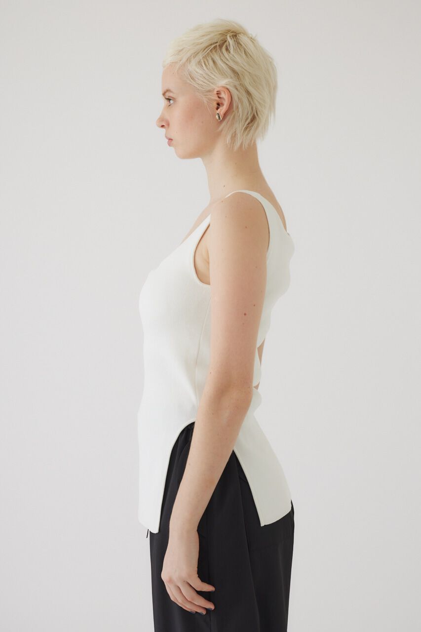 RIM.ARK 「Oval line padset tank」|タンクトップ|