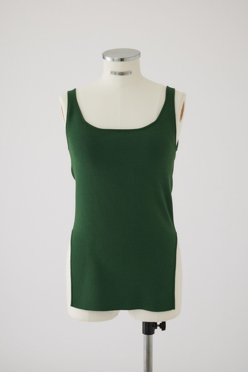 RIM.ARK 「Oval line padset tank」|タンクトップ|GRN